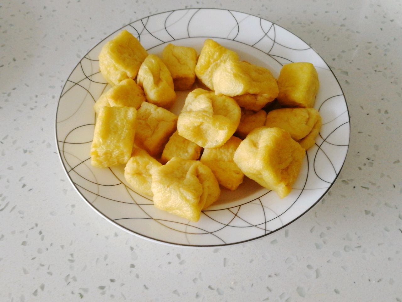 小炒油豆腐青椒