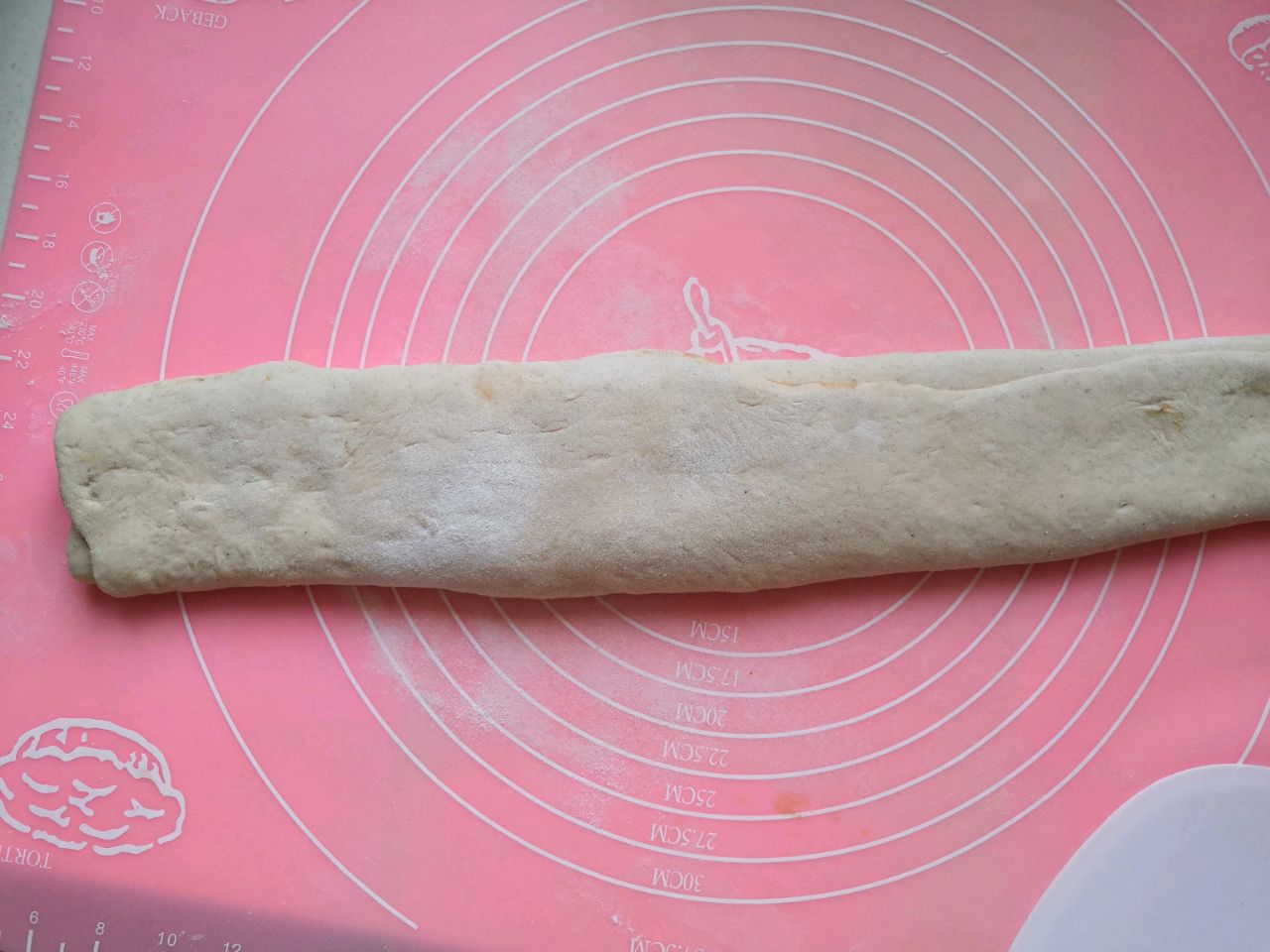 小豆粉花卷