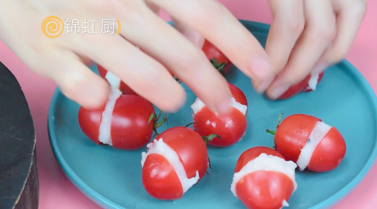 小孩都能吃的健康“圣女果奶香山药”
