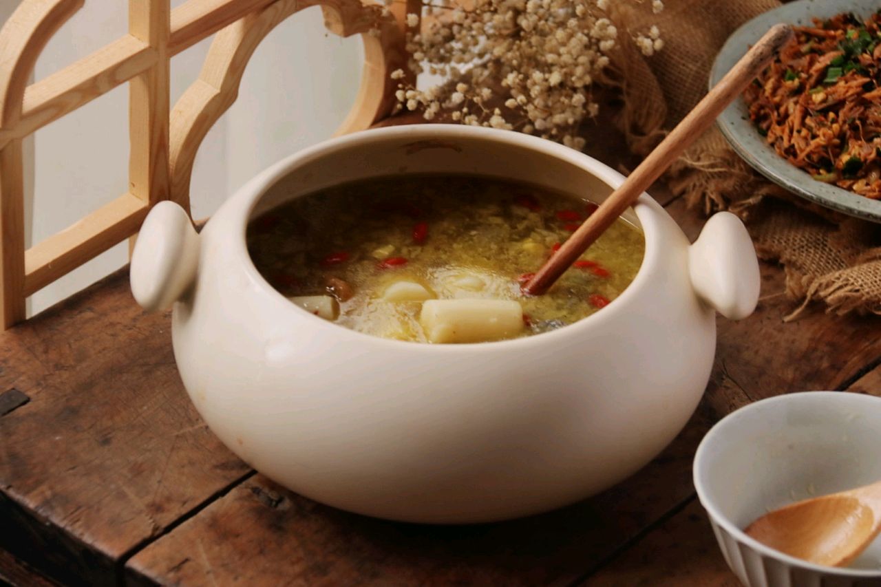 小寒进补~山药鸡汤+多味拌鸡丝