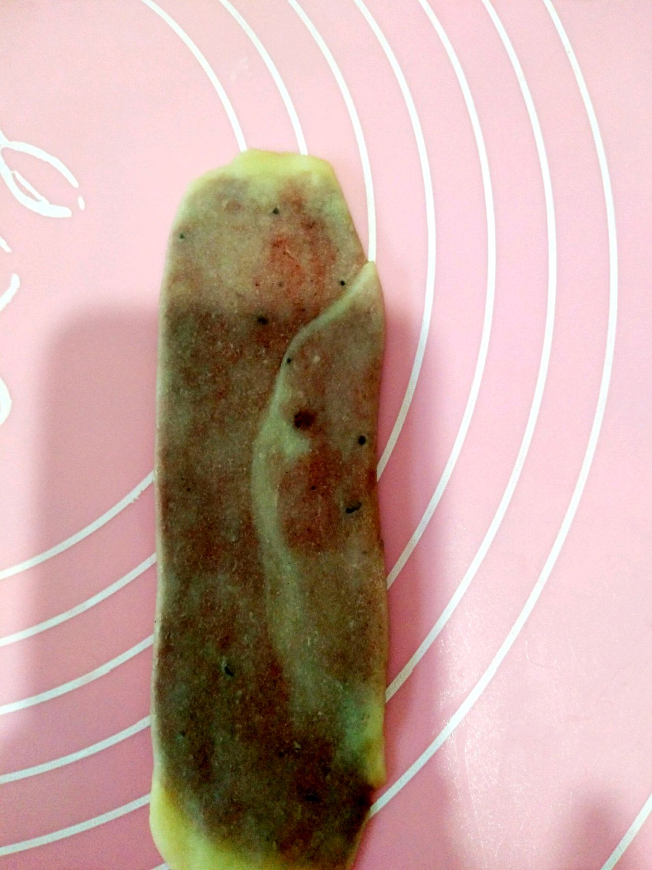 ，小红花豆沙酥