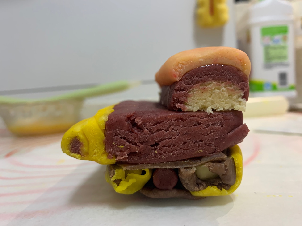 小火车切片饼干
