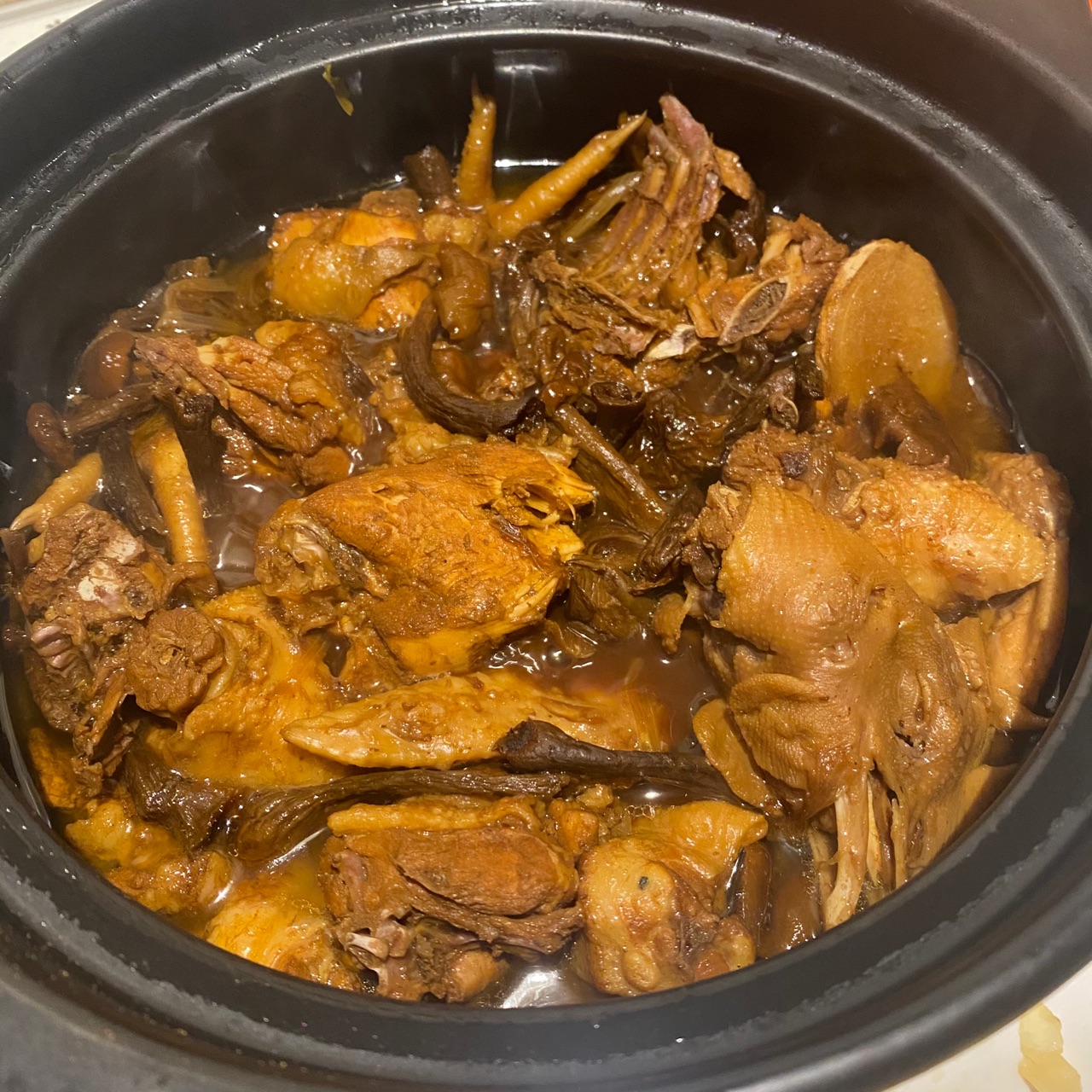 小鸡炖蘑菇