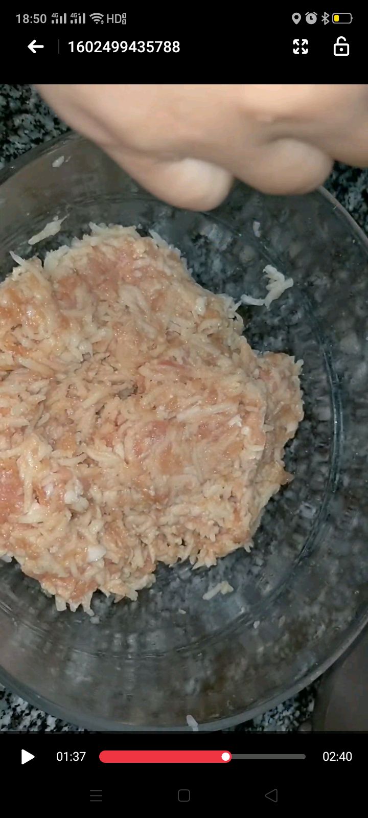 小米莲藕猪肉丸
