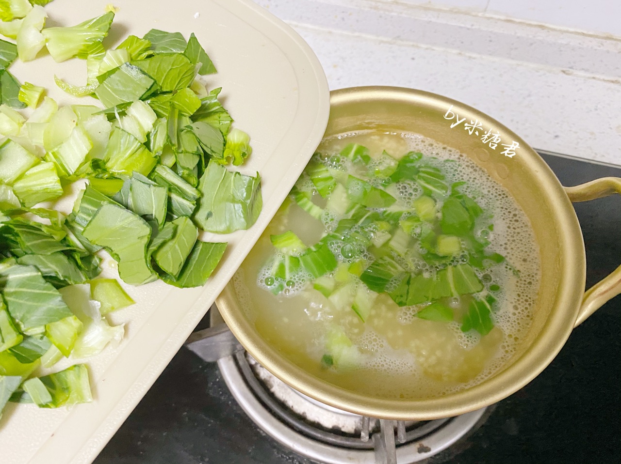 小米青菜钵