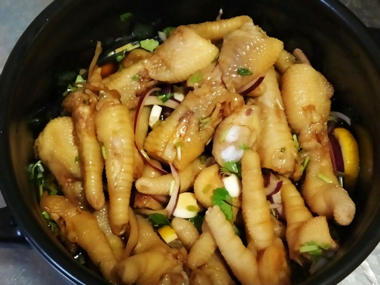 小朋友也可以吃的柠檬鸡爪