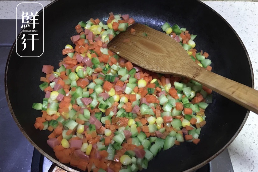 小朋友最爱的什锦炒饭
