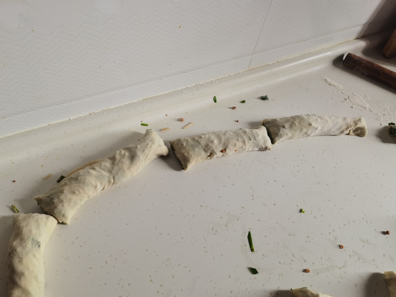 小时候的味道滋卷 菜卷 地道陕西菜