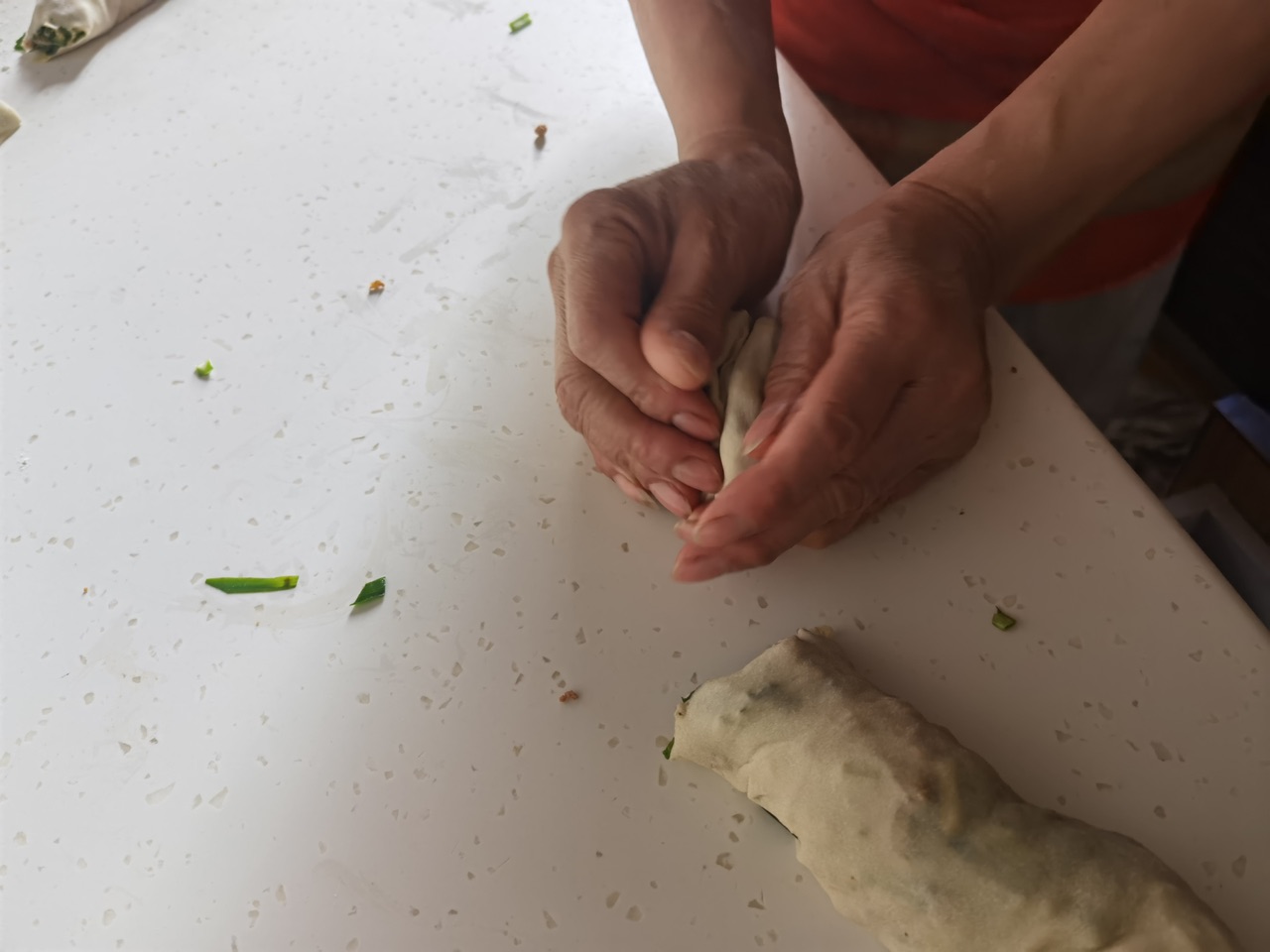 小时候的味道滋卷 菜卷 地道陕西菜