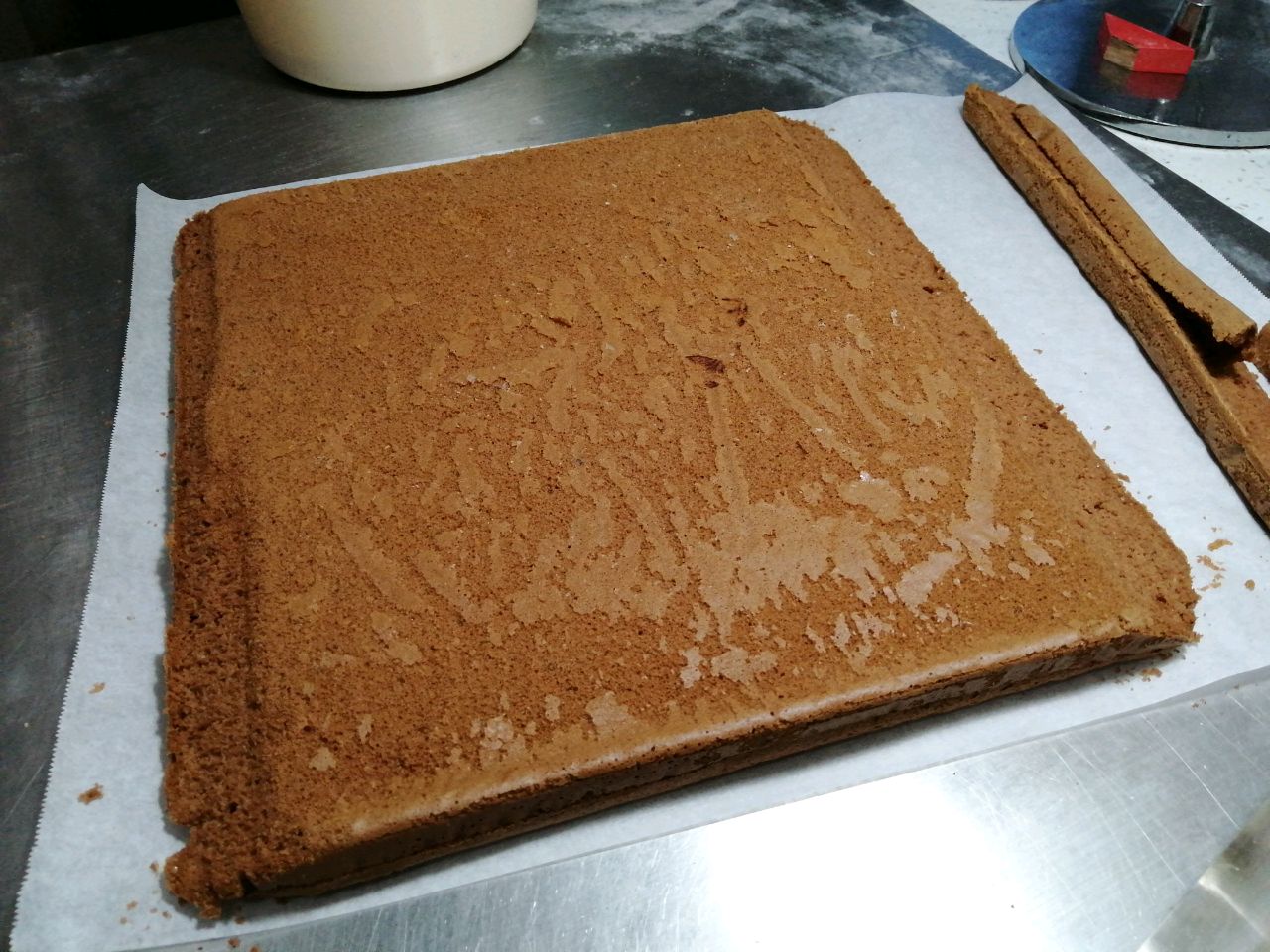 小熊巧克力蛋糕卷