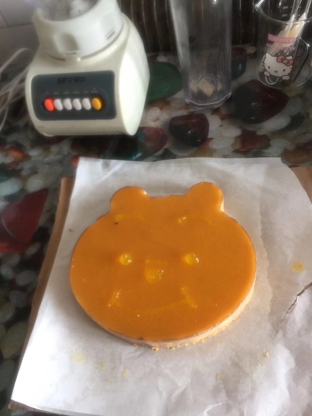 小熊维尼芒果慕斯蛋糕