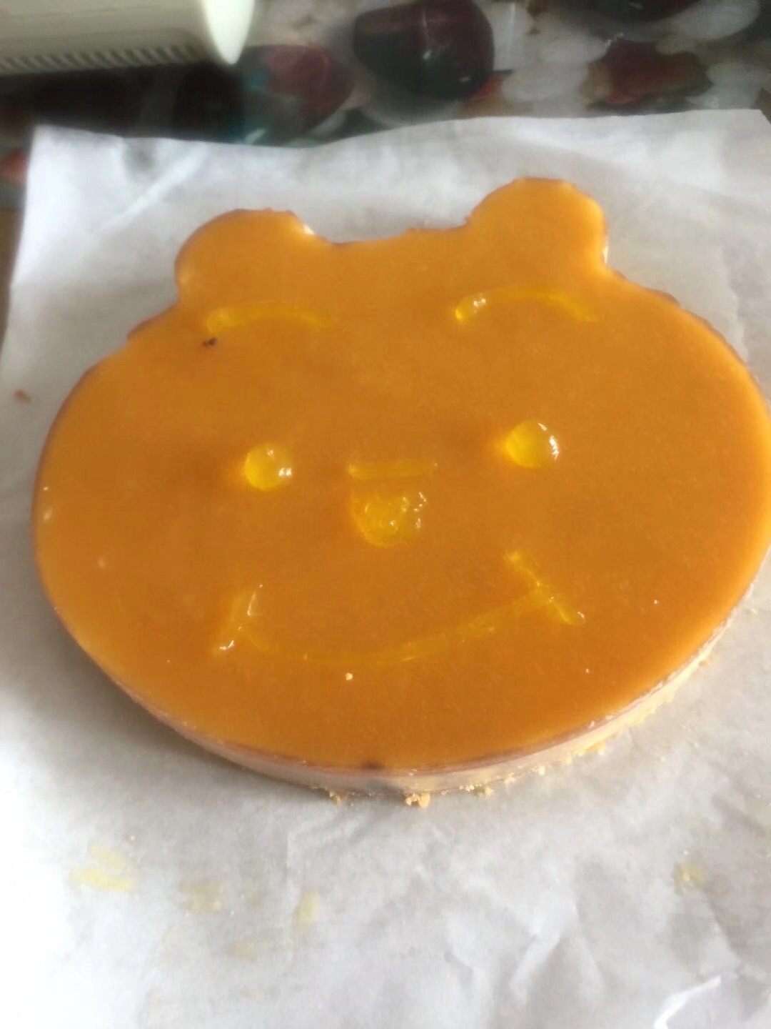 小熊维尼芒果慕斯蛋糕