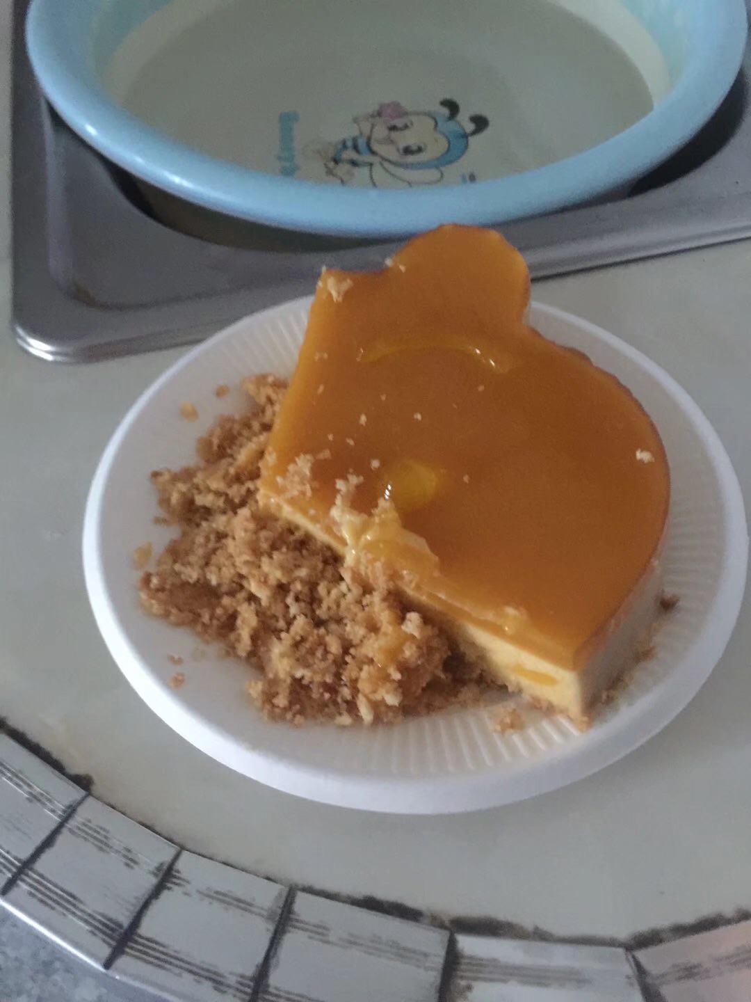 小熊维尼芒果慕斯蛋糕