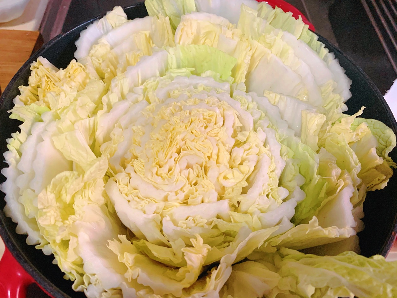 小姨妈白菜牛肉千层暖锅