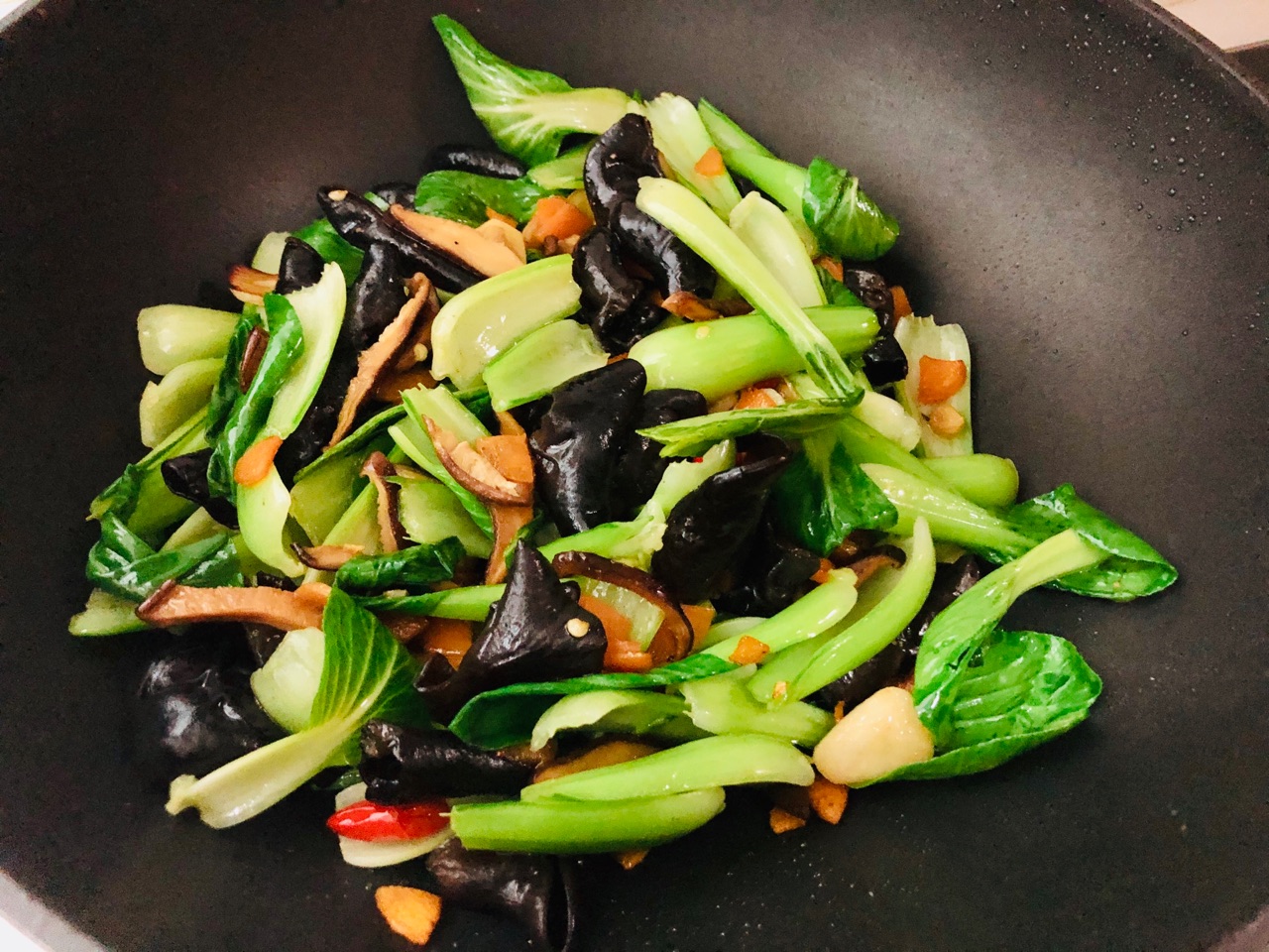 小油菜烧豆腐