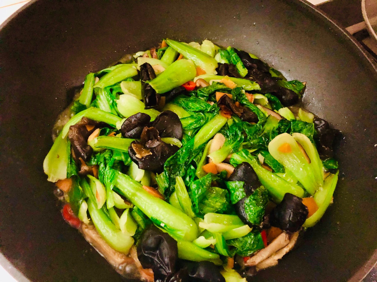 小油菜烧豆腐