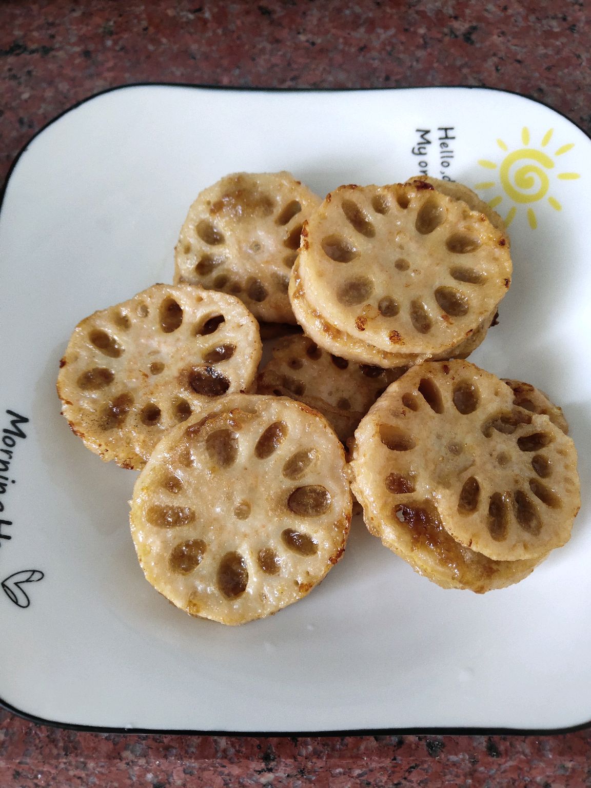 小炸莲藕夹肉