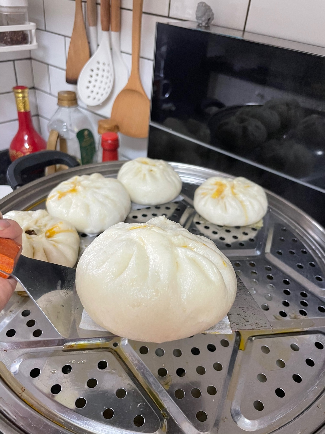 蟹黄大肉包