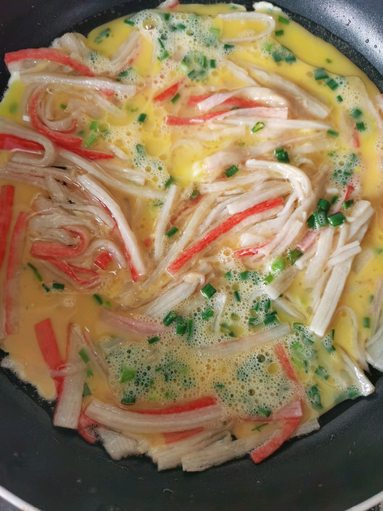 蟹柳滑蛋