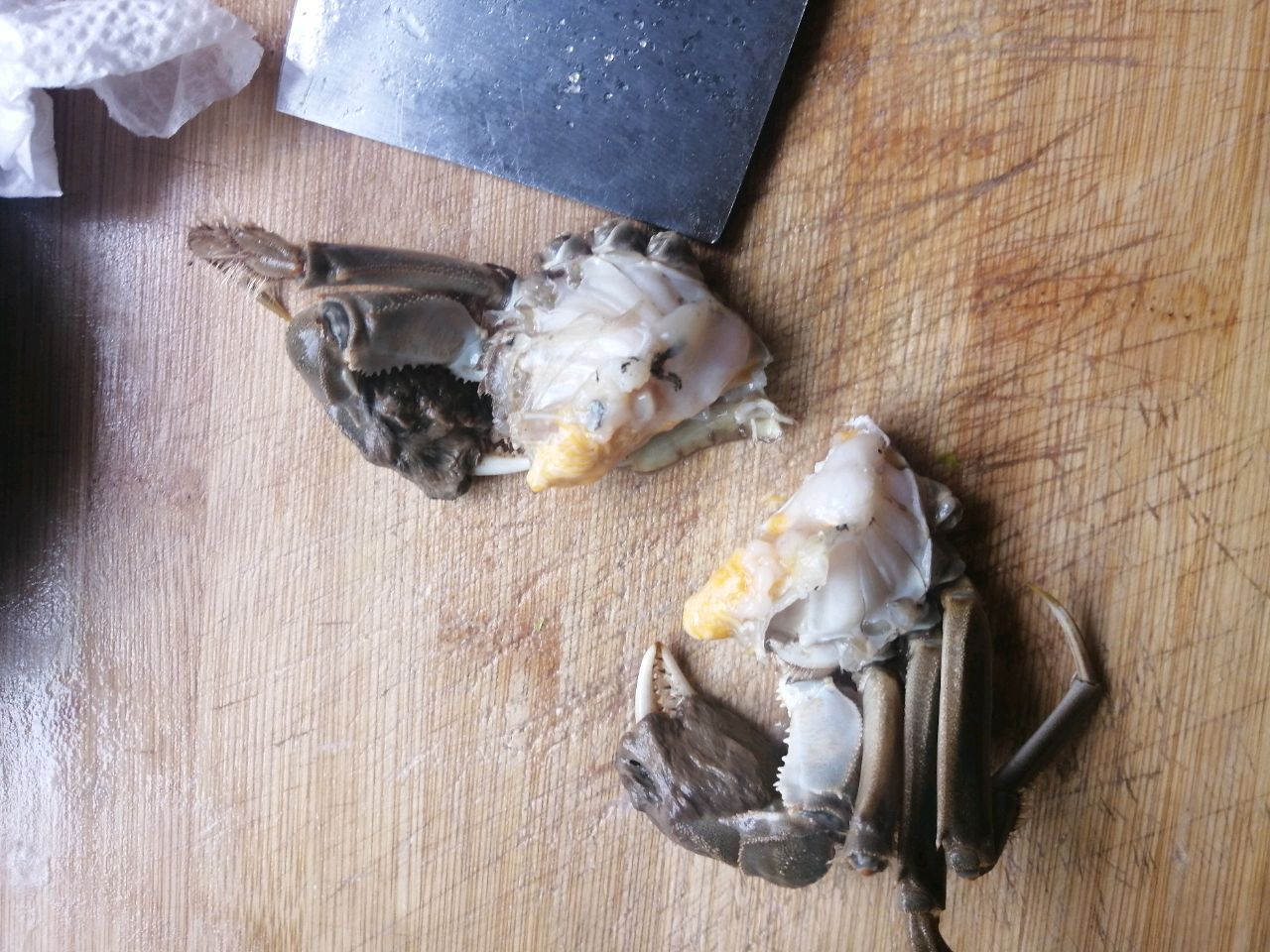 蟹肉煲