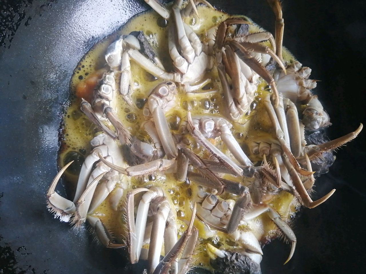 蟹肉煲