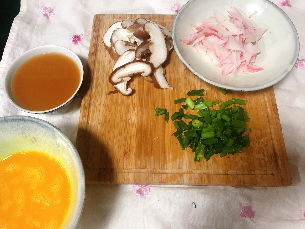 蟹肉煎蛋