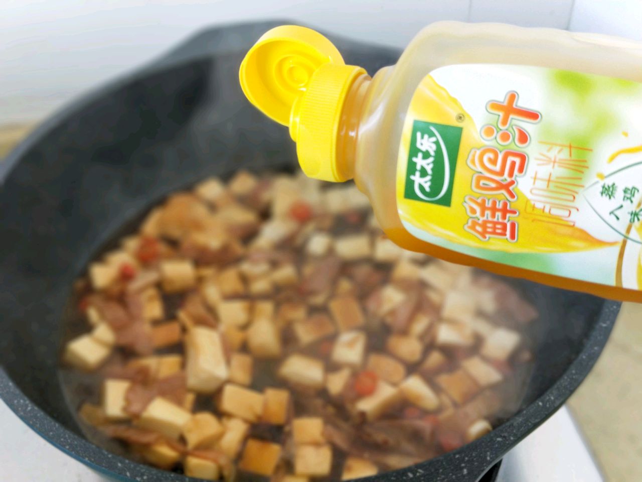 新年菜之培根煨豆腐