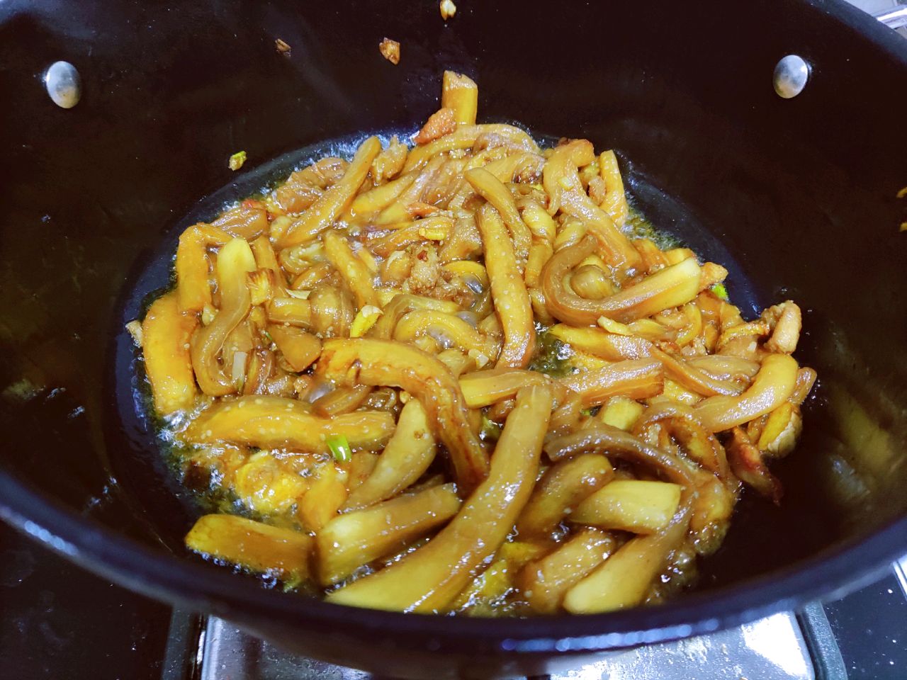 新年高颜值美食，莲花茄子