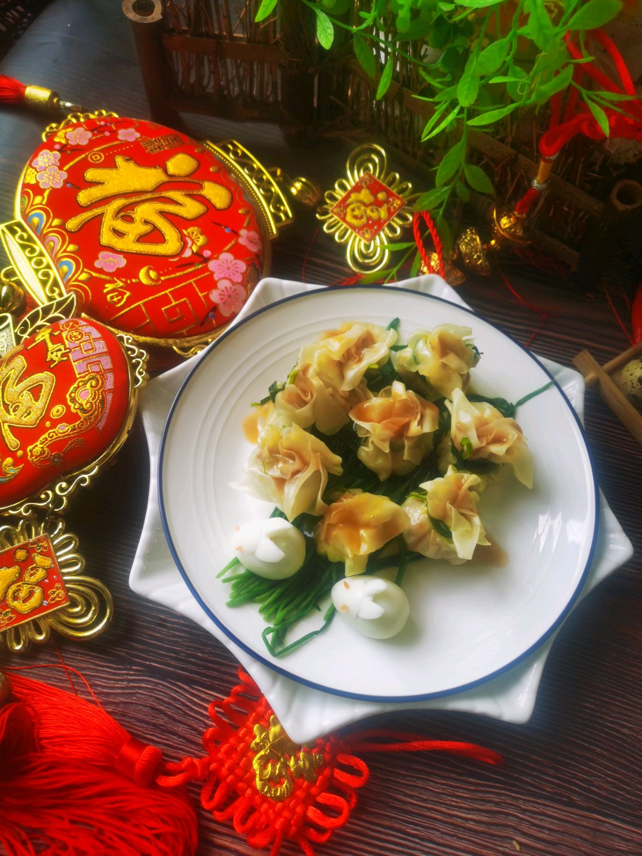 新年好运菜：玉兔献福