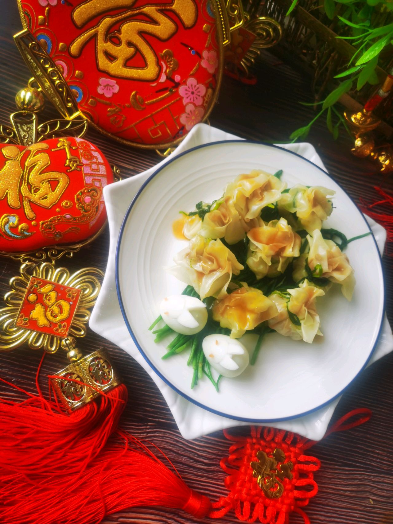 新年好运菜：玉兔献福