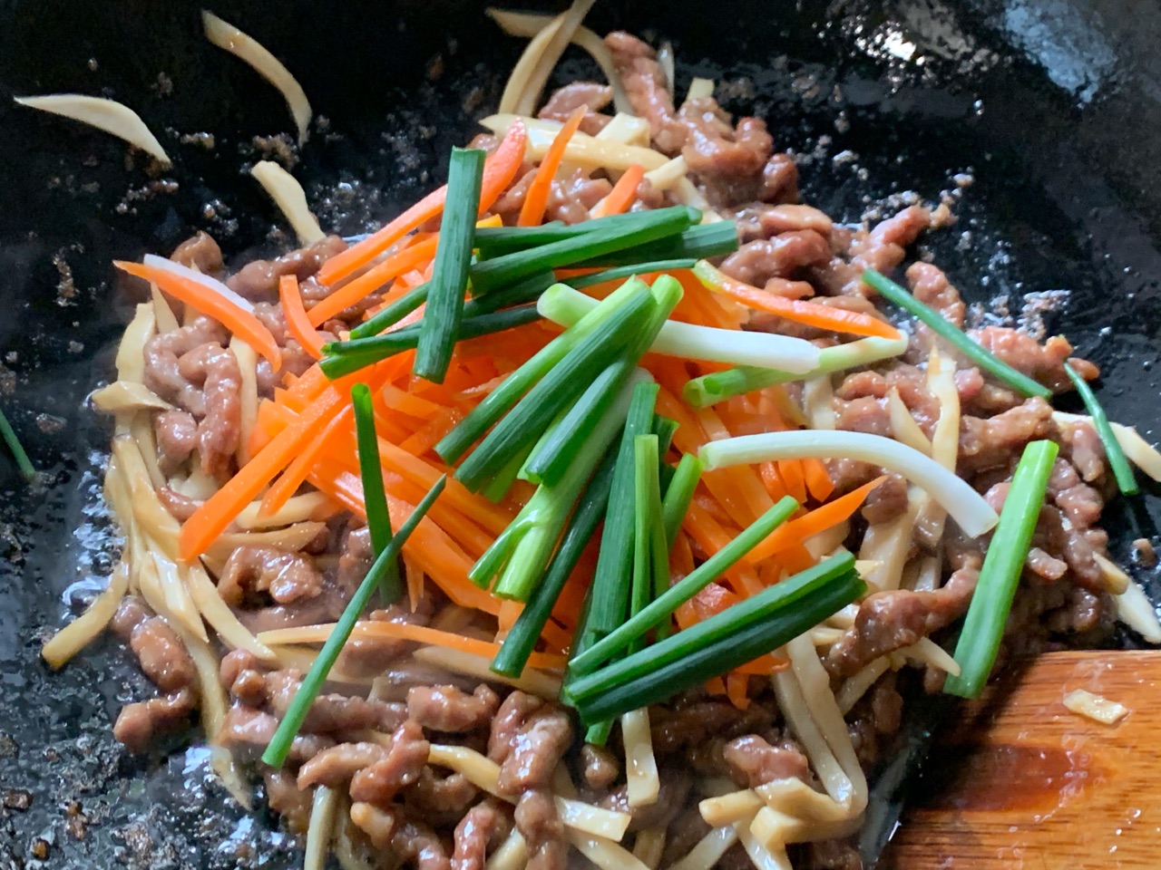 杏鲍菇炒牛肉