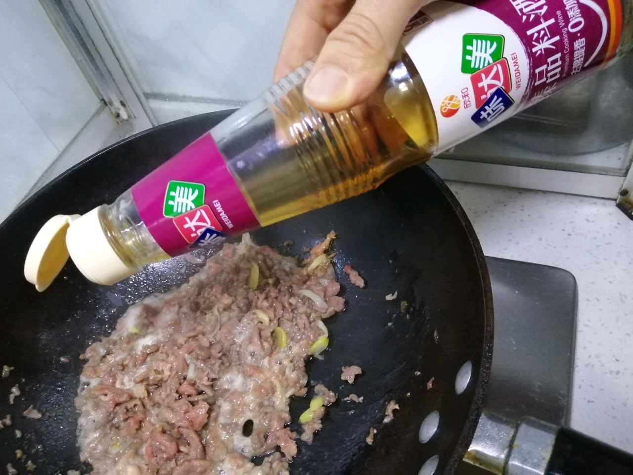 杏鲍菇炒牛肉