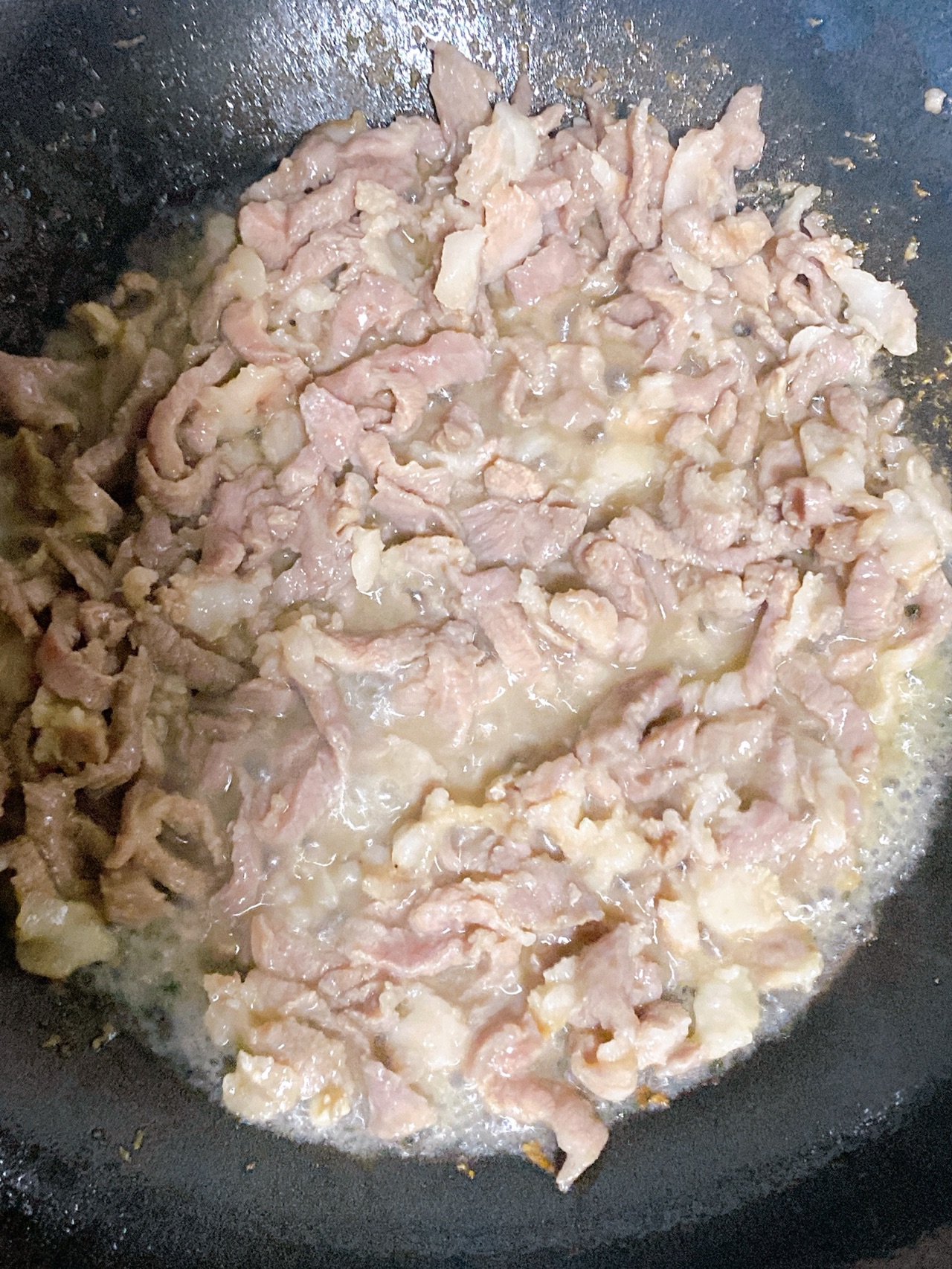杏鲍菇炒肉丝