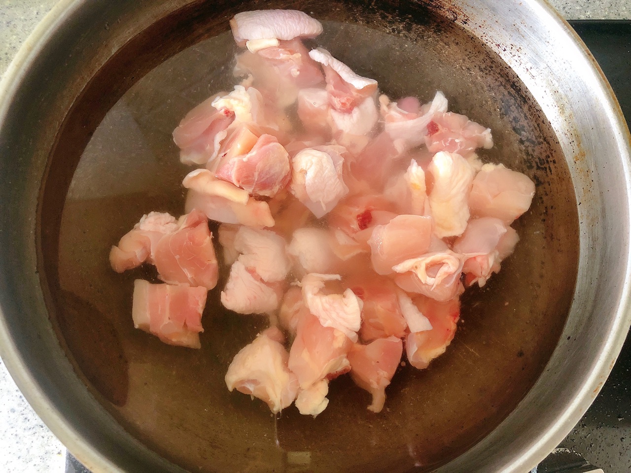 杏鲍菇炖鸡腿
