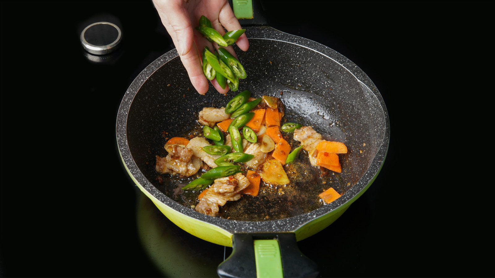 杏鲍菇酱爆肉片