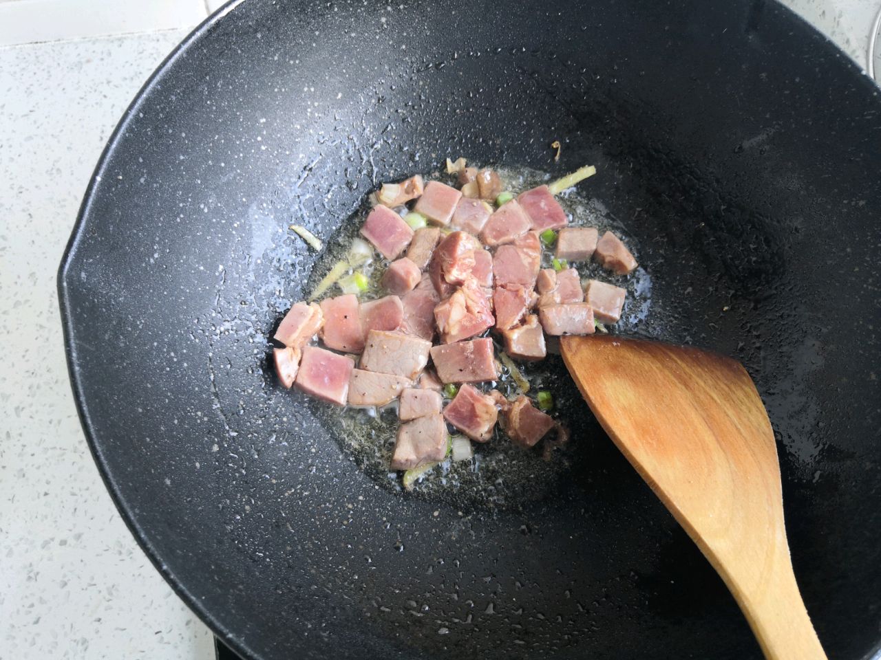 杏鲍菇牛肉丁