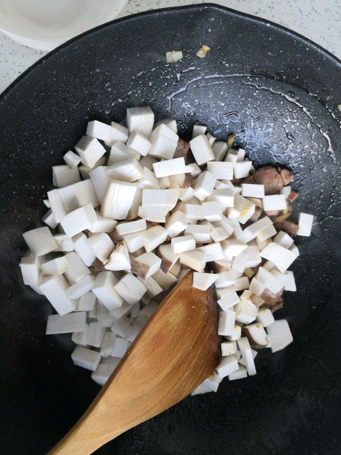 杏鲍菇牛肉丁