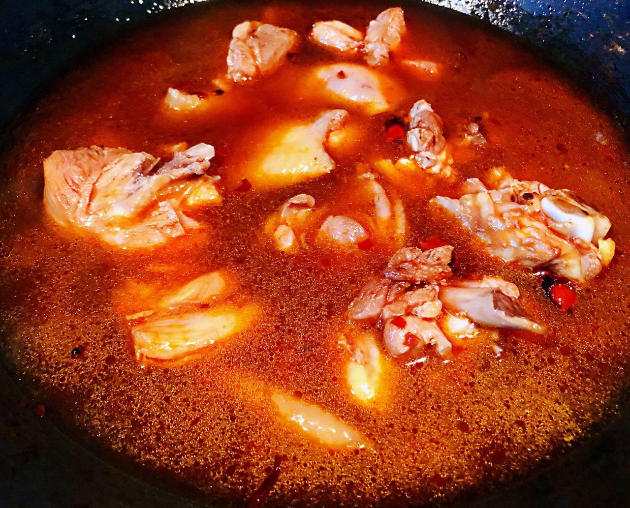 杏鲍菇土豆胡萝卜炖鸡腿