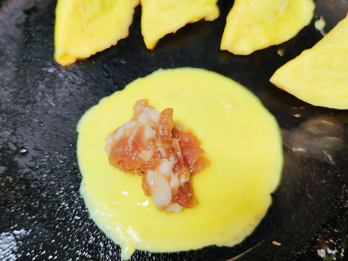 幸福团圆黄金蛋饺