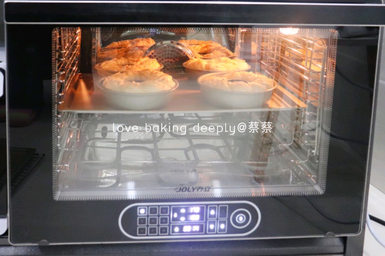 【杏仁奶酥花环面包】｜颜值口感