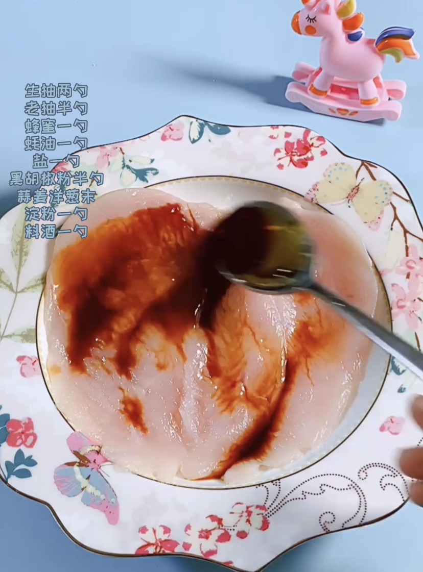 星星雪花大鸡排