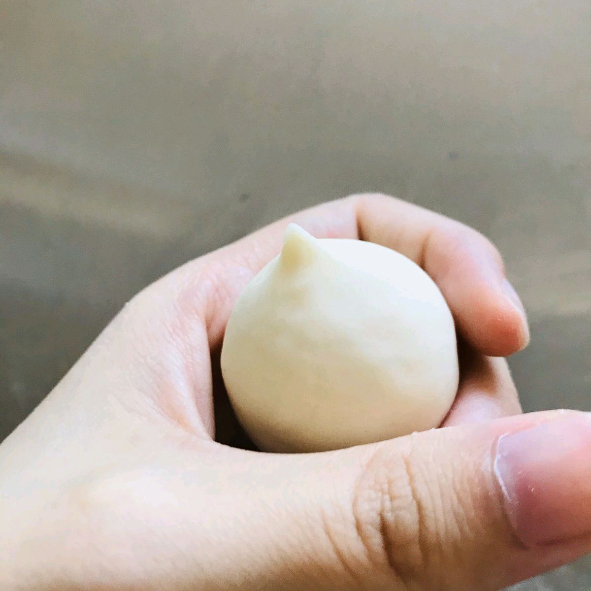 熊猫板栗包！（卡通造型馒头）