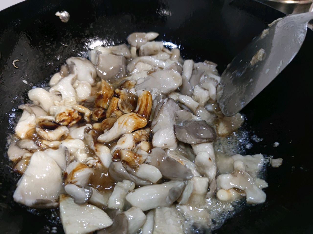 秀珍菇炒肉片（鸡胸肉）