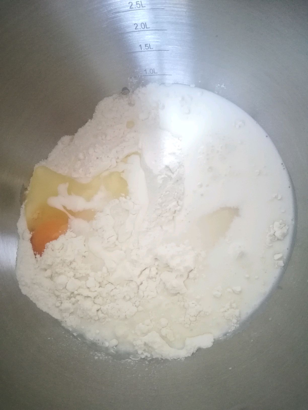 暄软可口如雪花般好看好吃的圣诞雪花面包