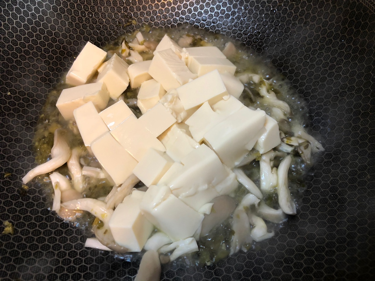 雪菜豆腐