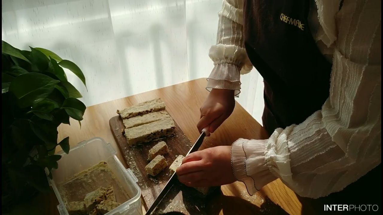雪花核桃酥