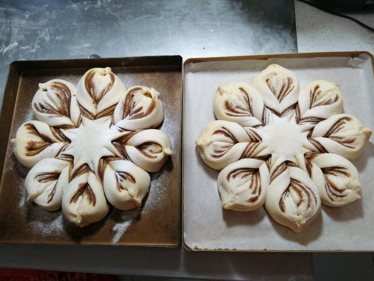 雪花肉桂面包