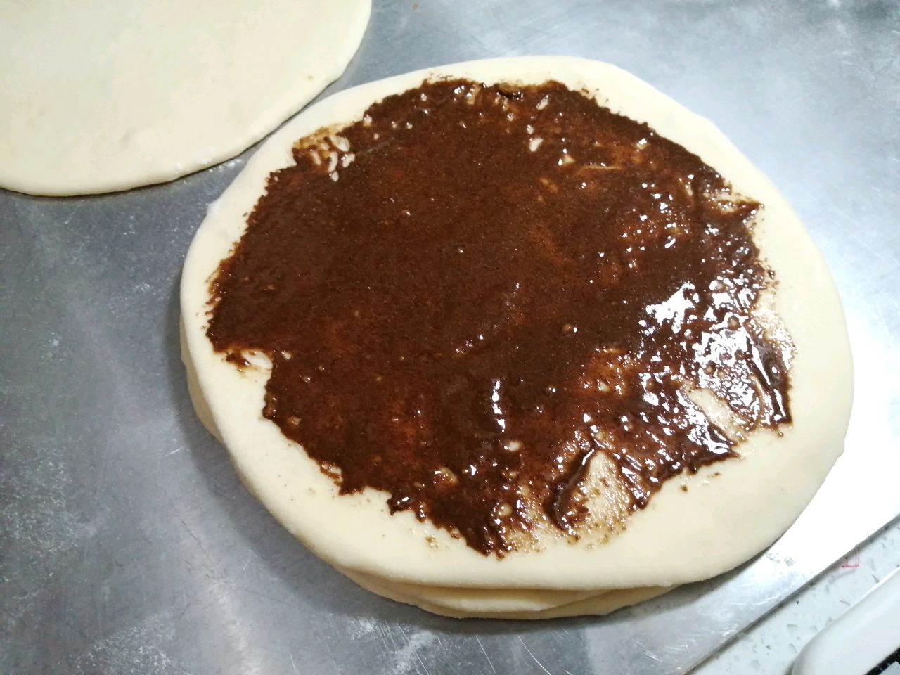 雪花肉桂面包