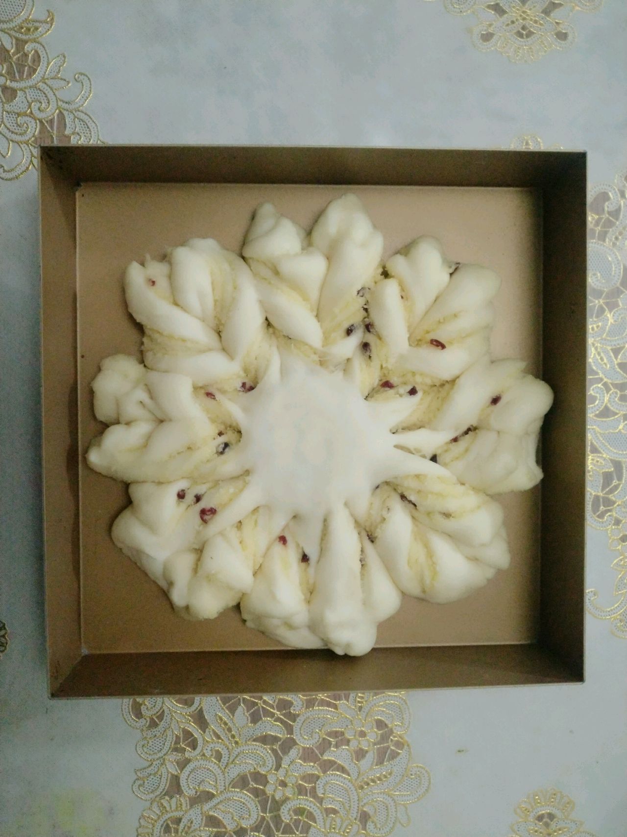 雪花椰蓉面包