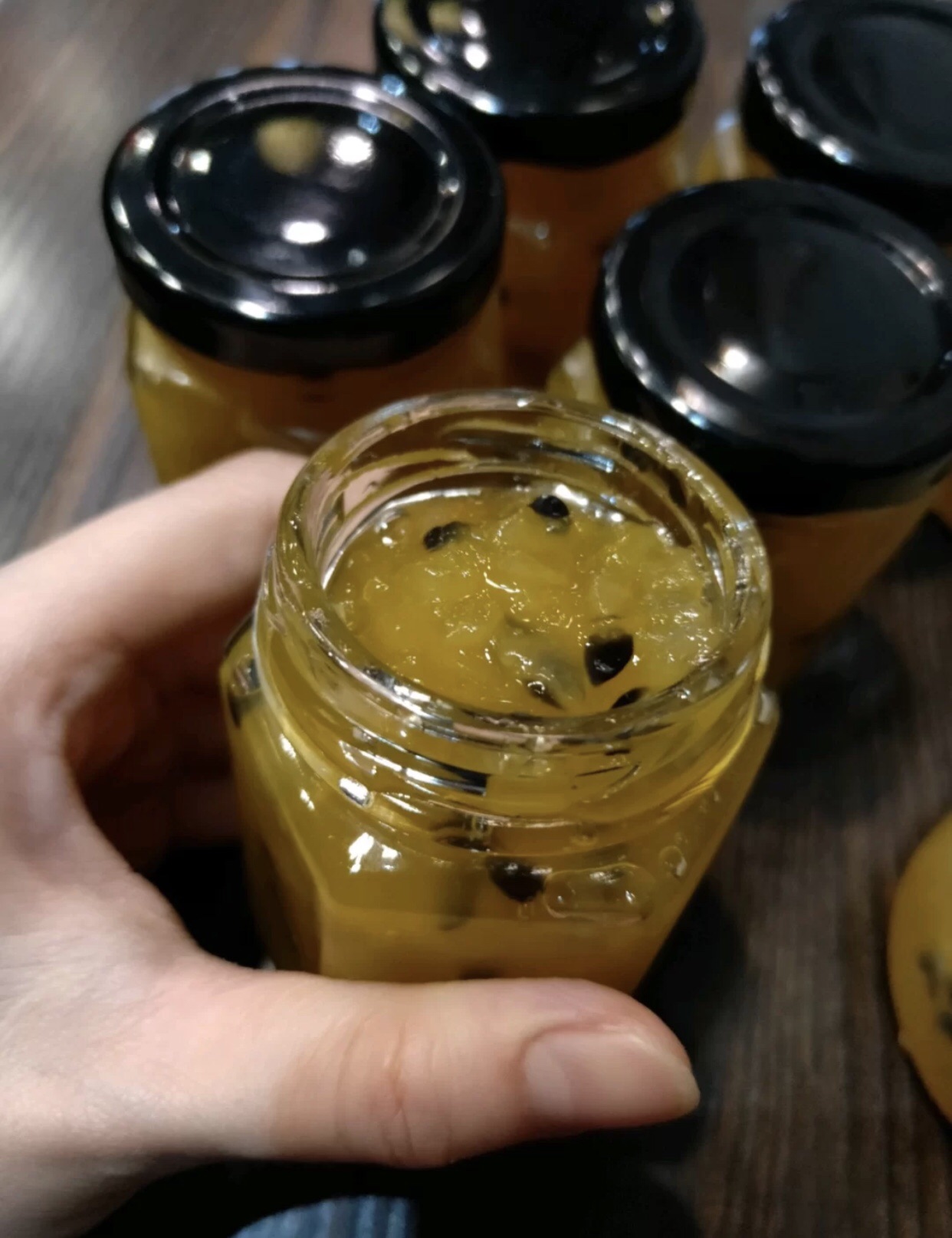 雪梨百香果酱